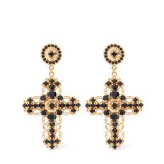Cross Pendant Earrings
