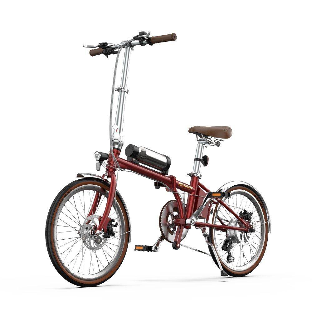ONESPORT OT02 Pro Elcykel Vuxen 250W Motor 20  Däck 36V 5.2AH Batteri Hopfällbar E-cykel grön