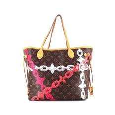 Louis Vuitton Pre-Owned - Neverfull totebag - dam - kanvas - one size - Brun