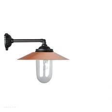 Lampa/ Stall 90 rak 37 cm, koppar skärm