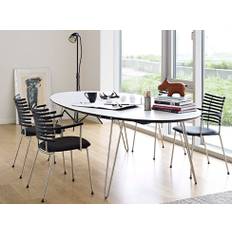 GM6643 Spisebord L:200 cm m. udtræk og Corian bordplade - Naver Collection Eg Lak