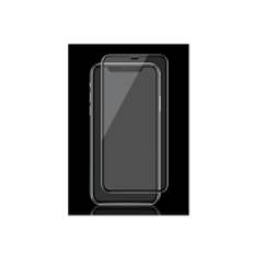 Panzer Premium Curved - Skärmskydd för mobiltelefon - glas - ramfärg svart - för Apple iPhone 11, XR