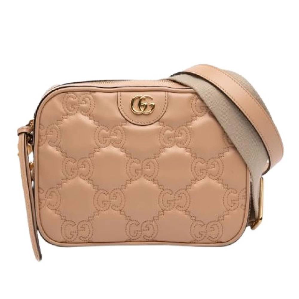 Gucci Vintage - Pre-owned Quilted Crossbody Bag Vintage - Dam - ONE Size - Läder
