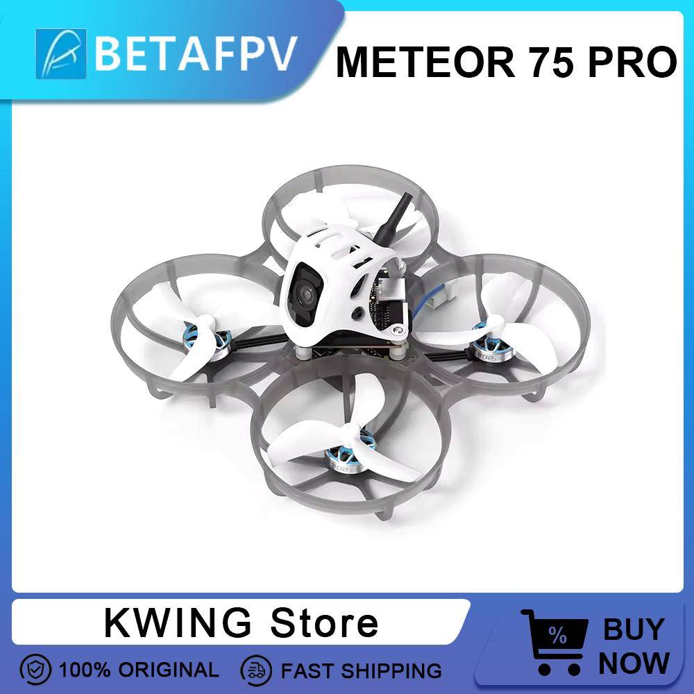 BETAFPV Meteor75 Pro FPV-drönare O4 Air Unit-version/PNP-version Borstlös Whoop Fyrhjuling 1102 Motor Mini Smarta RC-drönare