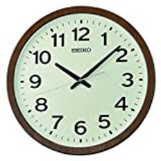 Seiko QXA799B väggklocka, brun