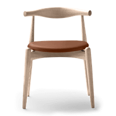 CH20 | Elbow Chair FSC™-certifierad ek, tvål, läder Thor 307
