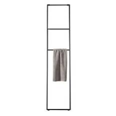 Burgbad Handtuchhalter / Handtuchleiter - 40 cm, 2 Sprossen, 2 Haken, zum Anlehnen an die Wand