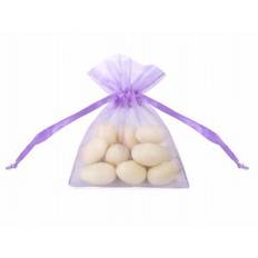 Organzapåsar - Ljuslila - 10-pack