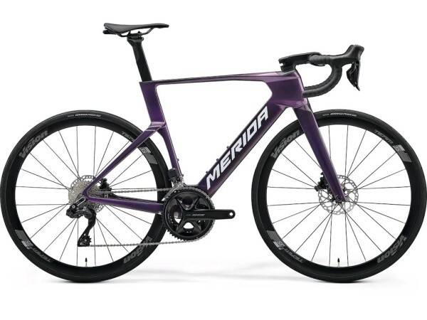 Merida Reacto 5000 racercykel carbon purple/white - Cykelstørrelse Medium