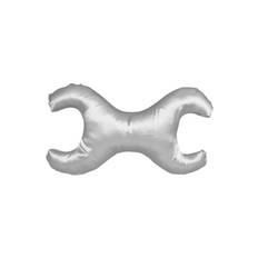 Save My Face - La Petite - lille pude med 100% silkebetræk Silver - One Size