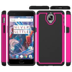 Oneplus 3T / 3 cover hybrid convex rosa