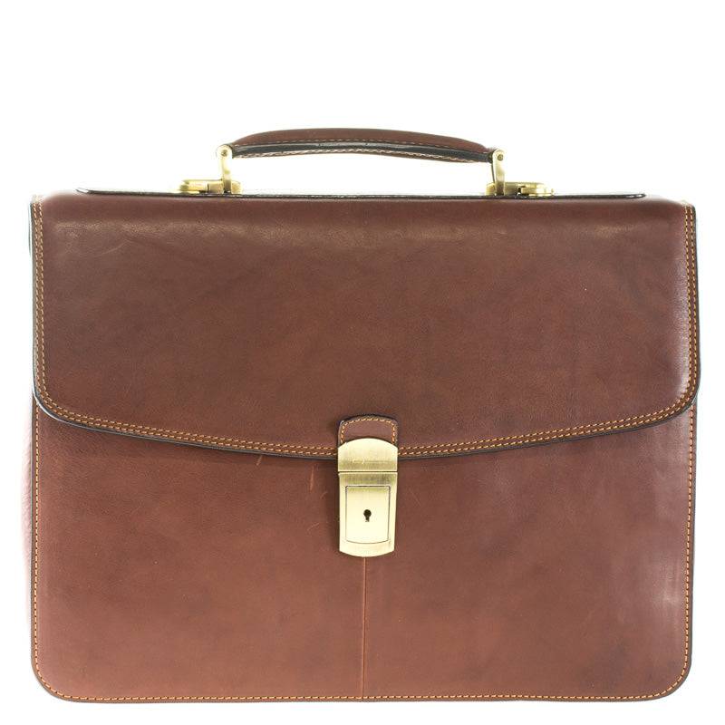 TONY PEROTTI 1 COMPARTMENT 15" LAPTOP - Dark Brown DB