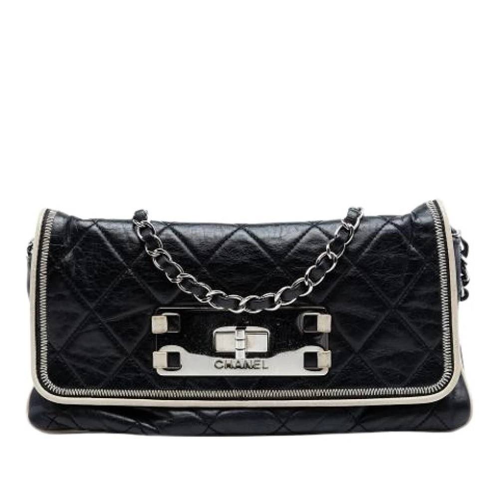 Chanel Vintage Pre-owned Vintage Flap Bag - Vintage - Dame - Sort - ONE SIZE - Uld