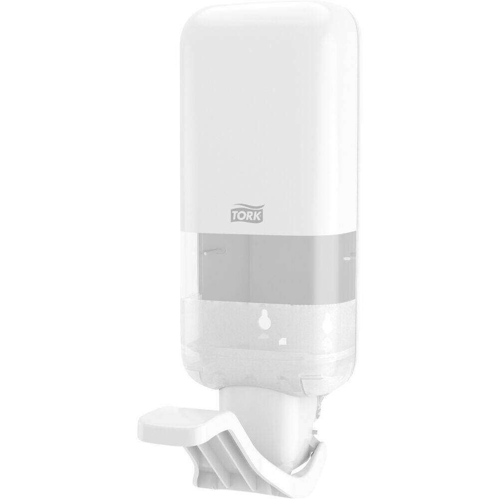 Dispenser, Tork 564100, S4, 1000 ml, hvid, plast, til refill, med albuegreb.