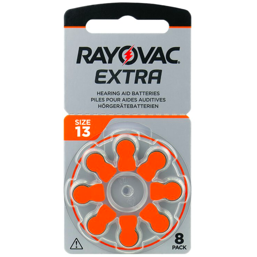 Rayovac Extra 13 hörapparatsbatteri 8st