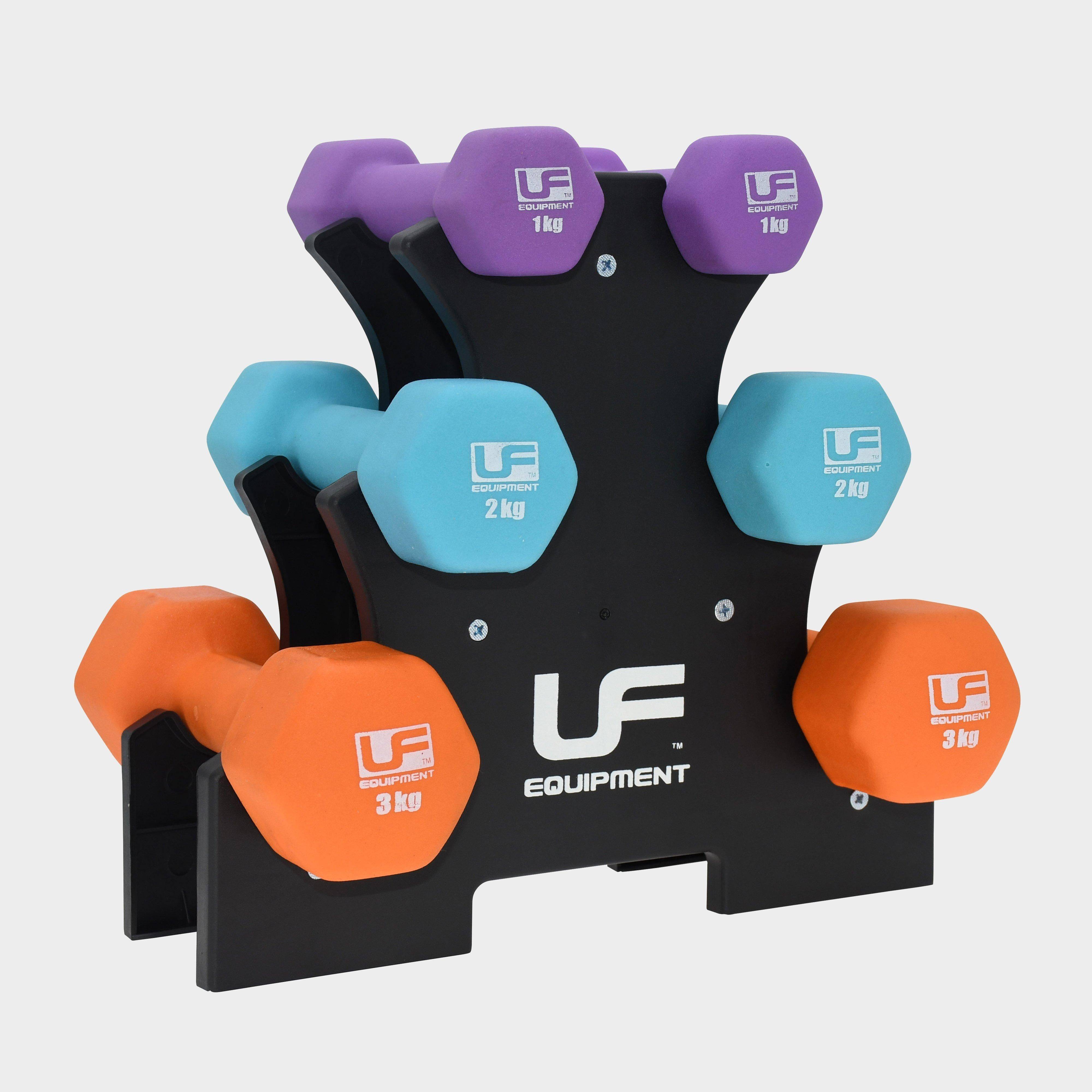 Urban Fitness Dumbbell Tree Set 12kg, Multi