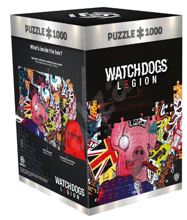 Pussel Good Loot Watch Dogs Legion Pig Mask 1000Pcs