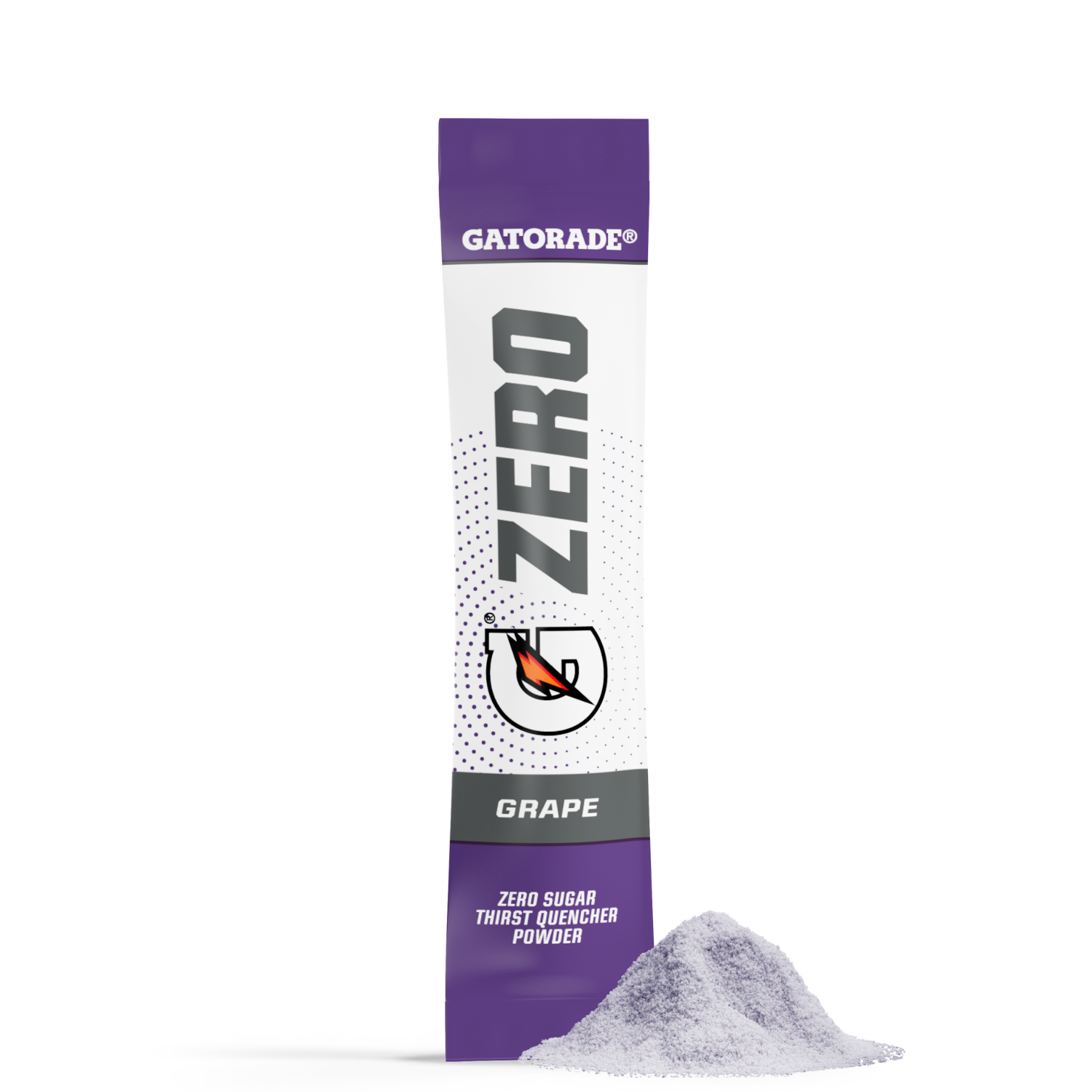 Gatorade G Zero Electrolyte Drink Mix | 10 Stick - Grape