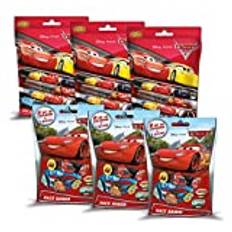 Craze 55503 – Slap Snap-band och Race band, Disney Pixar Cars, 3 folieväskor vardera sorterade