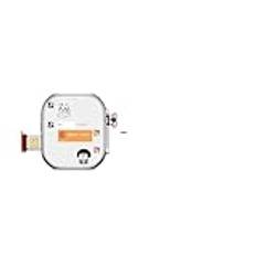JINSHANGZI 2024 4G Android CDS9 S9 Ultra med kamera 2,2 tum Amoled Smartwatch 32 GB/64 GB puls smartklocka män kvinnor stöder SIM WIFI (silver orange, 4+64 GB)