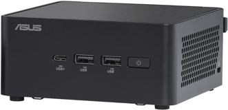 Asus NUC 14 Pro Tall NUC14RVHU50XPR2, Intel Core Ultra 5 125H, 16 GB RAM, 512 GB PCIe SSD, WiFi 6E, Bluetooth 5.3, 2.5GbE LAN, Win11 Pro