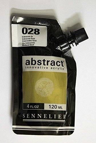 Sennelier Abstract Akrylfärg 120 ml Iridescent Gold 028