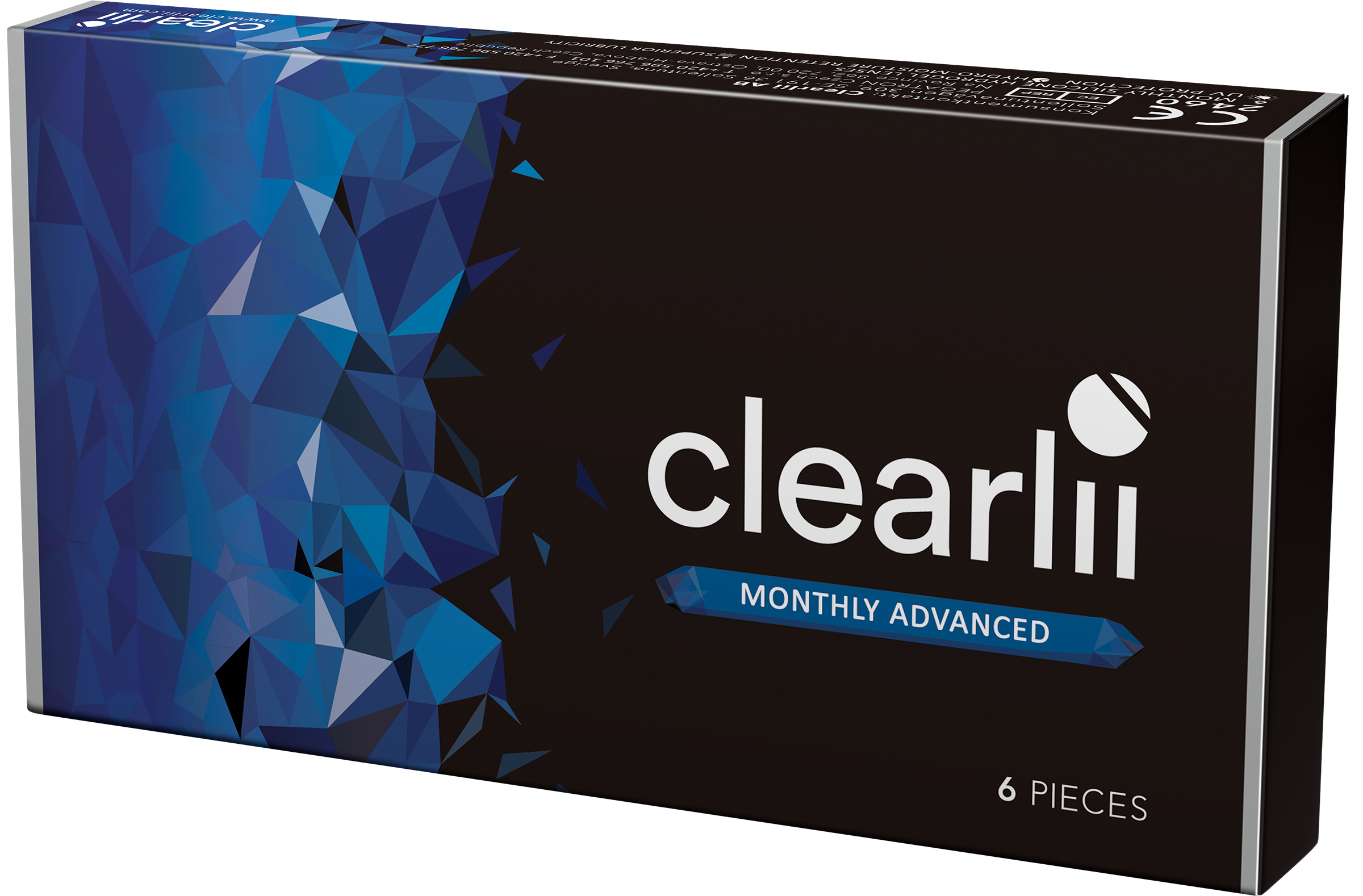 Clearlii Monthly Advanced +1.00 6 st
