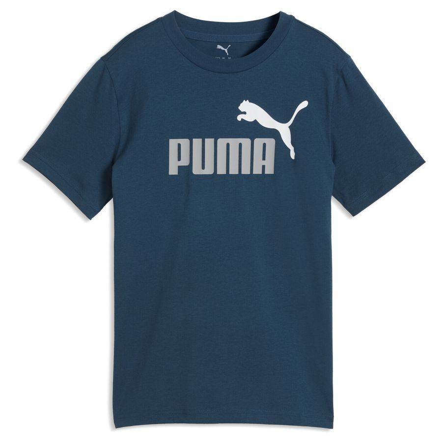PUMA Essentials Colour No.1 Logo Tee Youth - ['Blå'] (128 cm)