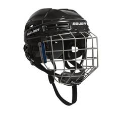 IMS 5.0 Combo II hockeyhjälm, Svart, Junior, L