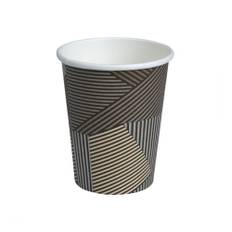 kaffeagenterne - Pap-krus 24 cl. To-Go - 50 stk. - striber