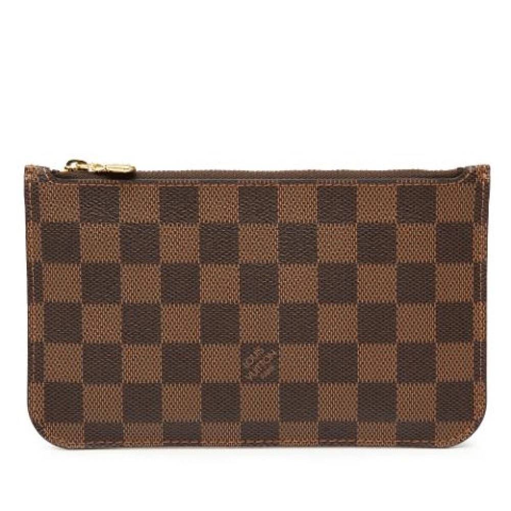 Louis Vuitton Vintage Pre-owned Fabric Clutch - Vintage - Dame - Brun - ONE SIZE - Tyl