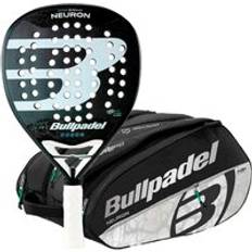 BULLPADEL NEURON 2024 CHINGOTTO Racquet + BULLPADEL BPP-24020 NEURON 2024 Black FEDE CHINGOTTO Racquet Bag