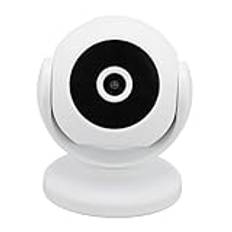2K Inomhussäkerhetskamera Husdjurskamera, 360 Graders 2,4 GHz Kamera med Rörelsedetektering Av Telefonapp, 24/7 Lagringskort, Molnlagring för Hemmet med Livestreaming