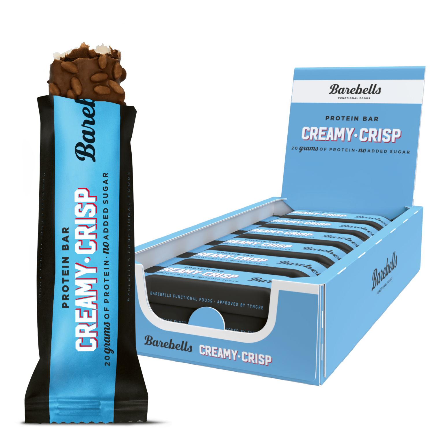 Barebells -  Creamy Crisp - 12 x 55g