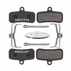 MEXITAL 2 Paar Scheibenbremsbeläge Fahrrad für Shimano Saint BR-M810 M820 XTR BR M9120, Zee BR-M640 MT420 MT501 MT520, Deore XT BR M8020 M6120 SLX, Tektro HD M745 735 725 750 TRP G-Spec,Quadiem 11-2