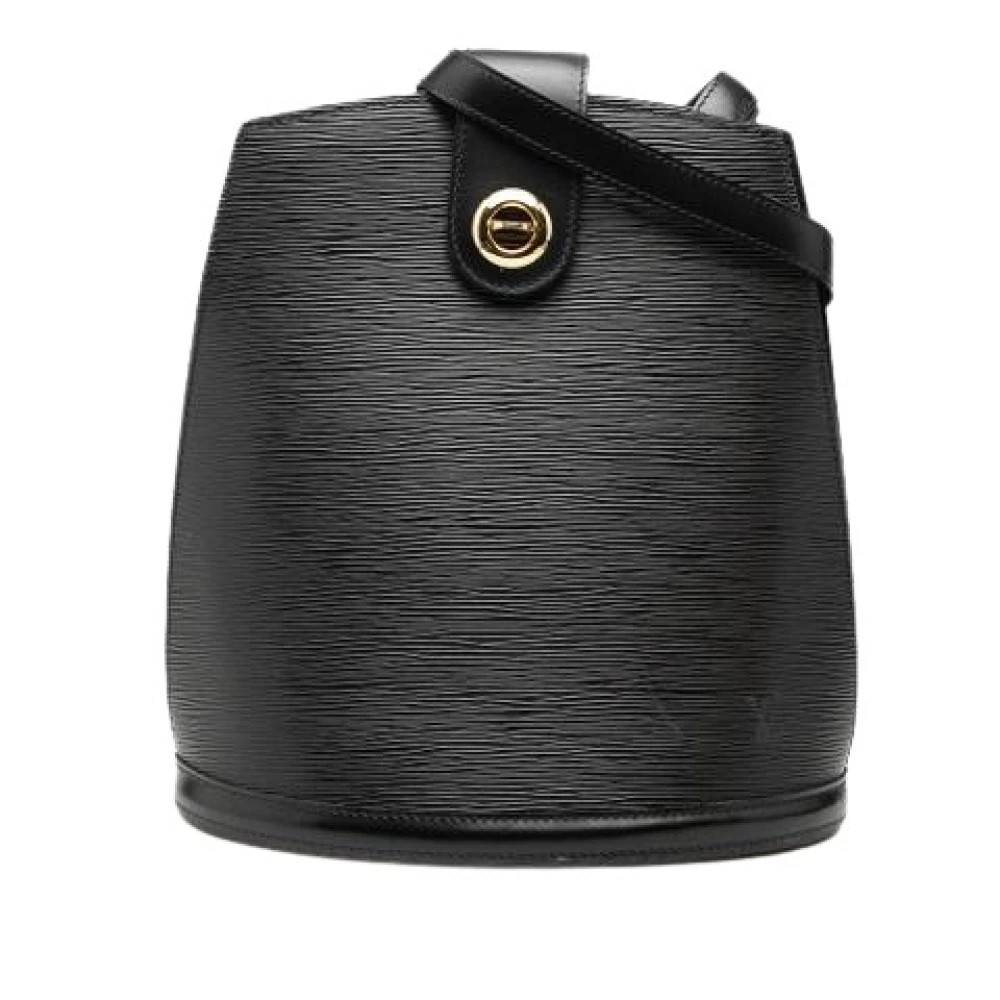 Louis Vuitton Vintage Pre-owned Cluny Skuldertaske - Vintage - Dame - Sort - ONE SIZE - Uld