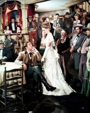 ERROL FLYNN OLIVIA DE HAVILLAND RARE COLORIZED DODGE CITY PHOTO PRINTS AND POSTERS 292292