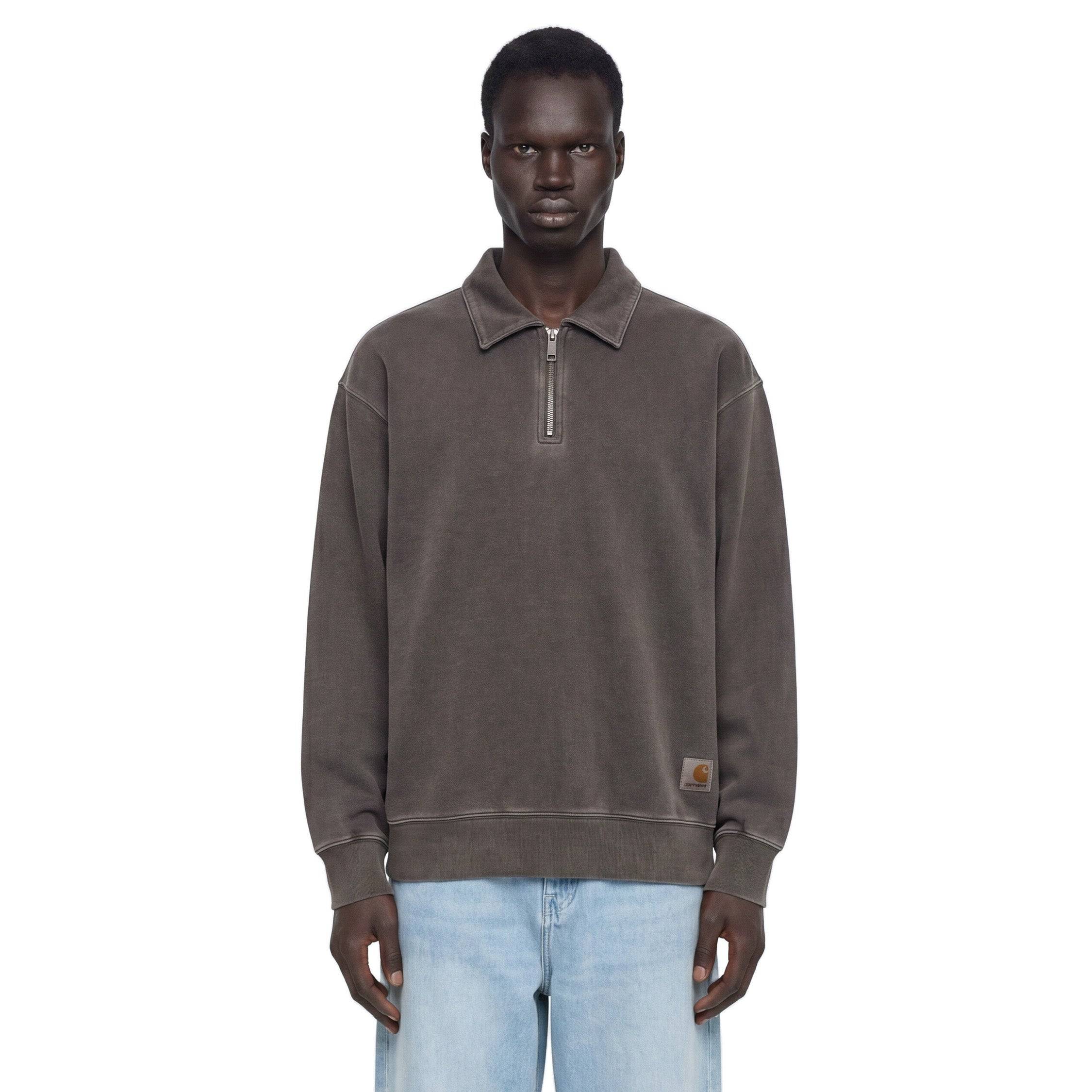 Harper Polo Cotton Jersey - brown - L