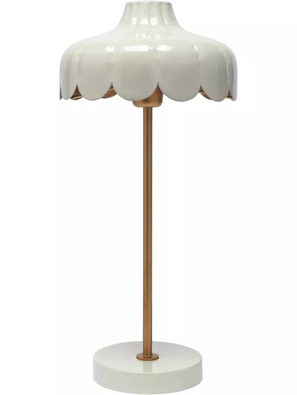 Wells bordslampa - färgglad lampa i olika pastellfärger (Beige)