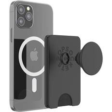 PopSockets PopWallet+ MagSafe Avtagbar Mobilplånbok svart