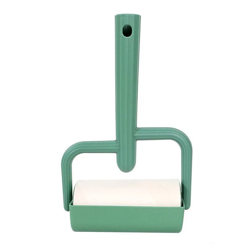 Self-Cleaning Pet Hair Remover - Dual-Sided Lint Roller - Green