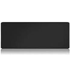 Bimormat Stor gaming svart musmatta, 800 x 300 x 2 mm XXL skrivbordsunderlägg, musmatta tillverkad av högkvalitativa material, förbättrar precision och hastighet (DE-80 x 30 svart)