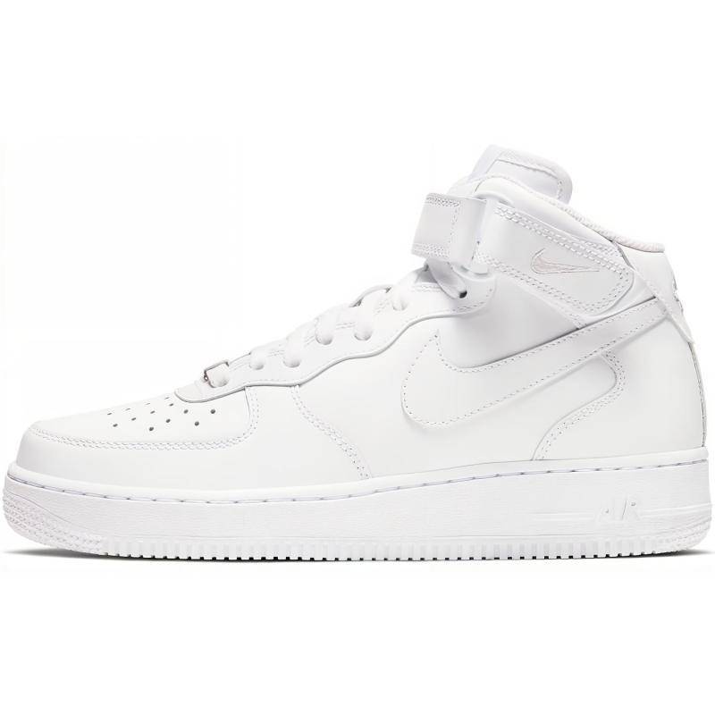 Nike Air Force 1 '07 Mid 'Triple White' Damsneakers DD9625-100 cm