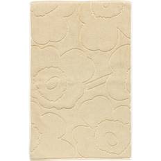 Marimekko Piirto Unikko Bademåtte 50x80 Cm Straw / - Badeværelsesmåtter Bomuld Off-White - 074751-210