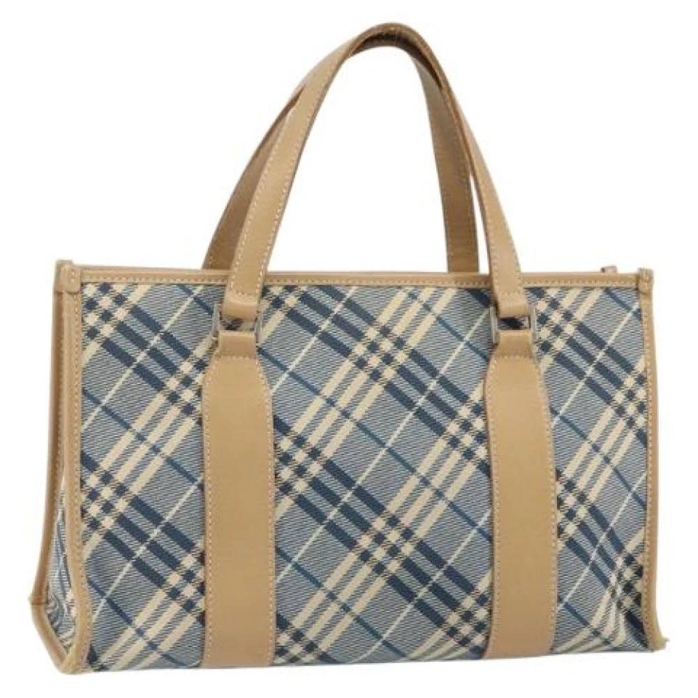 Burberry Vintage Pre-owned Vintage Håndtaske - Vintage - Dame - Blå - ONE SIZE -