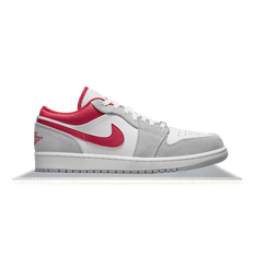 Air Jordan 1 Low Light Smoke Grey Gym Red