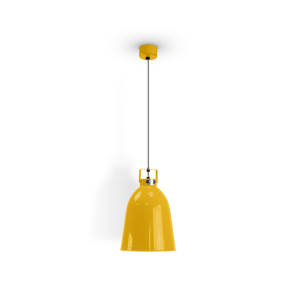 Clement C240 pendel fra Jieldé - Mustard / Blank