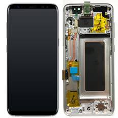 Samsung Galaxy S8 Skärm med LCD-display - Silver - Original