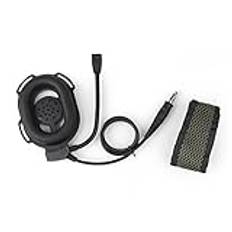 Topteng 1 st Z Tactical HD-01 Bowman Elite II headset hörlurar militär stil plugg