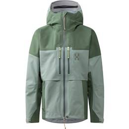 Haglöfs Spitz GTX Pro II Jacket Dame Dew Green/Chlorophyll Green L
